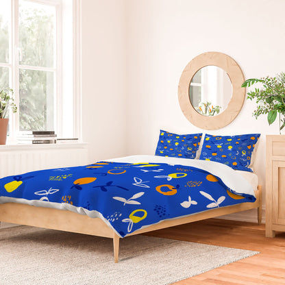 83 Oranges Always Summer In Good Company Duvet Cover