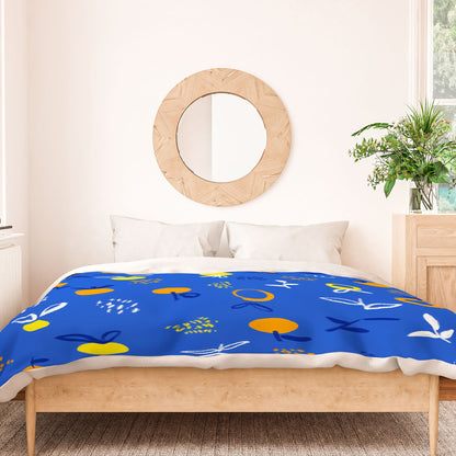 83 Oranges Always Summer In Good Company Duvet Cover