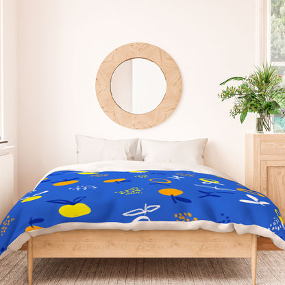 83 Oranges Always Summer In Good Company Duvet Cover