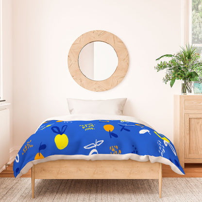 83 Oranges Always Summer In Good Company Duvet Cover