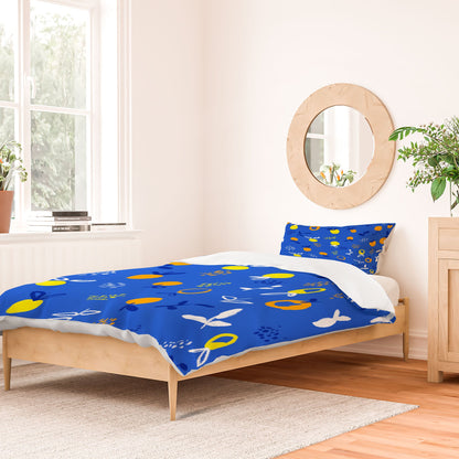 83 Oranges Always Summer In Good Company Duvet Cover