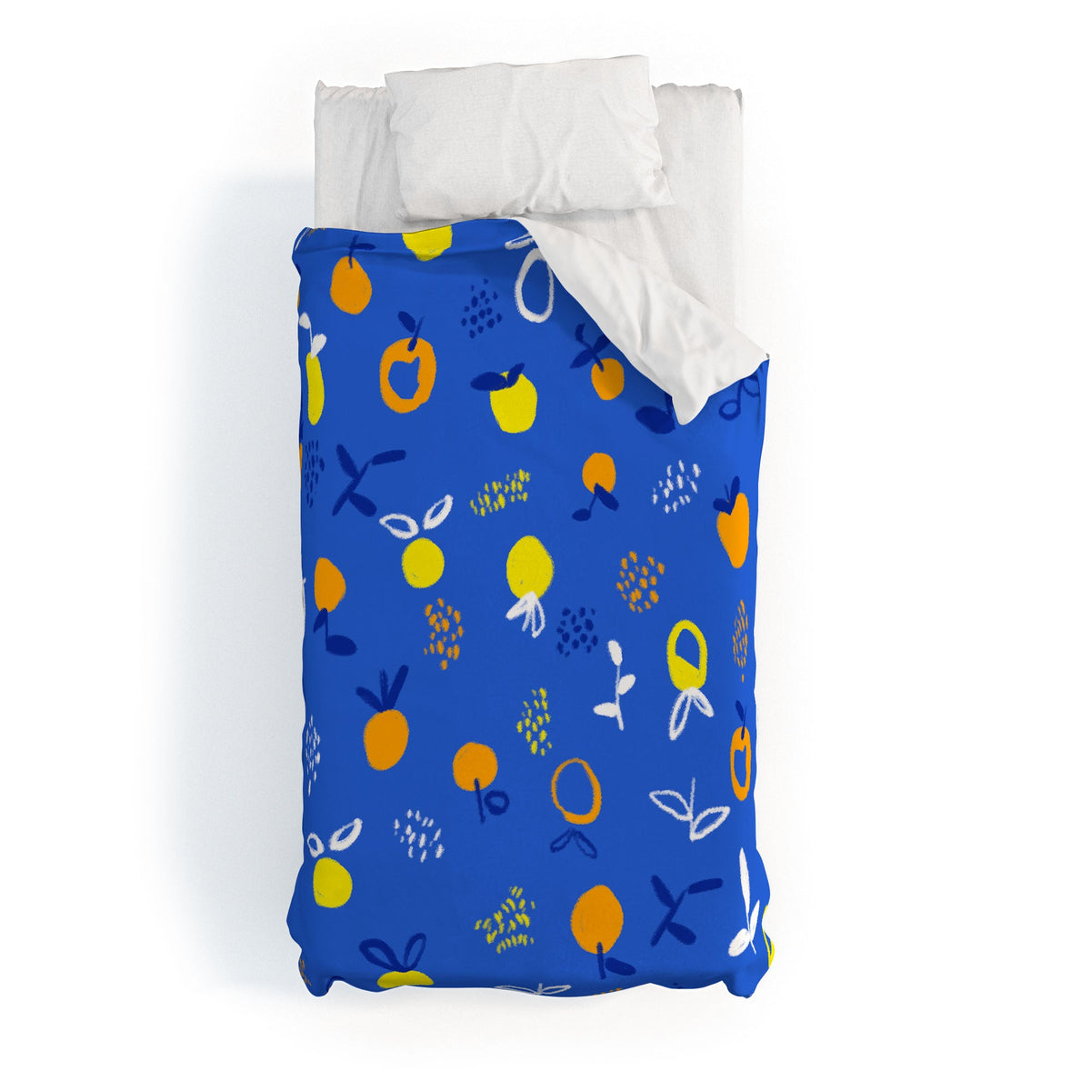 83 Oranges Always Summer In Good Company Duvet Cover