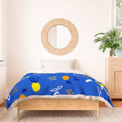83 Oranges Always Summer In Good Company Duvet Cover