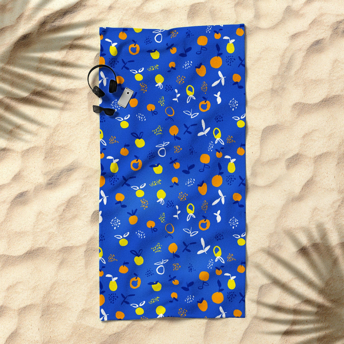 83 Oranges Always Summer In Good Company Beach Towel