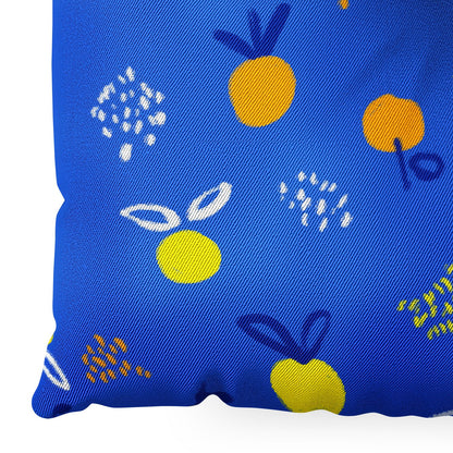 83 Oranges Always Summer In Good Company Floor Pillow Square