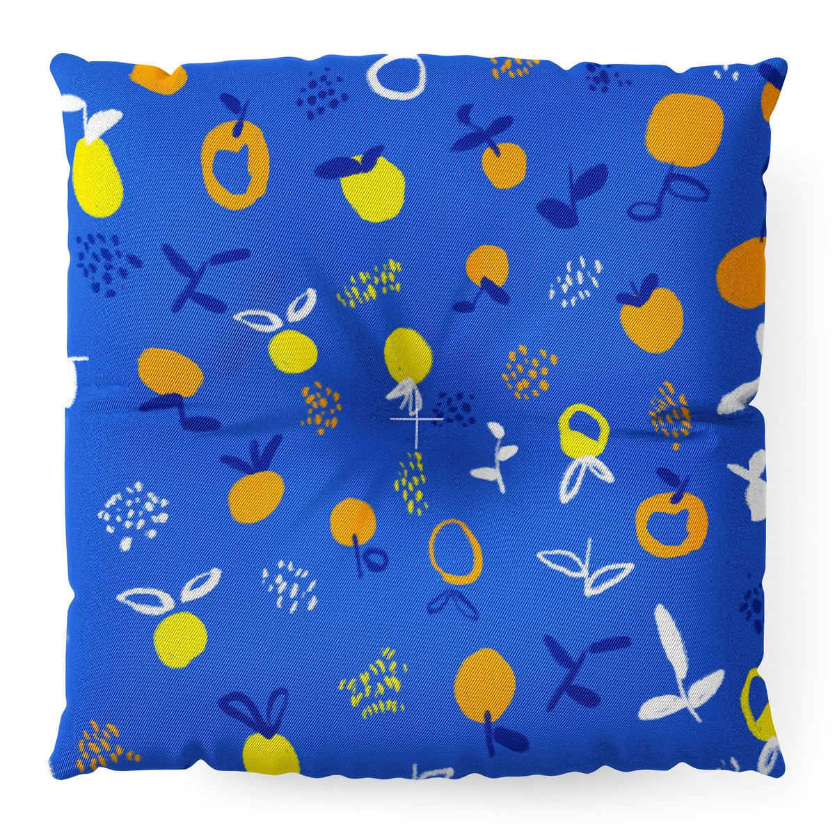 83 Oranges Always Summer In Good Company Floor Pillow Square