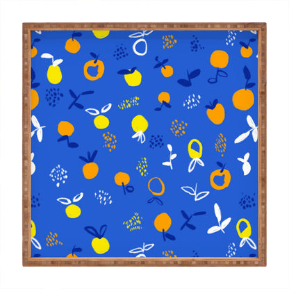 83 Oranges Always Summer In Good Company Square Tray