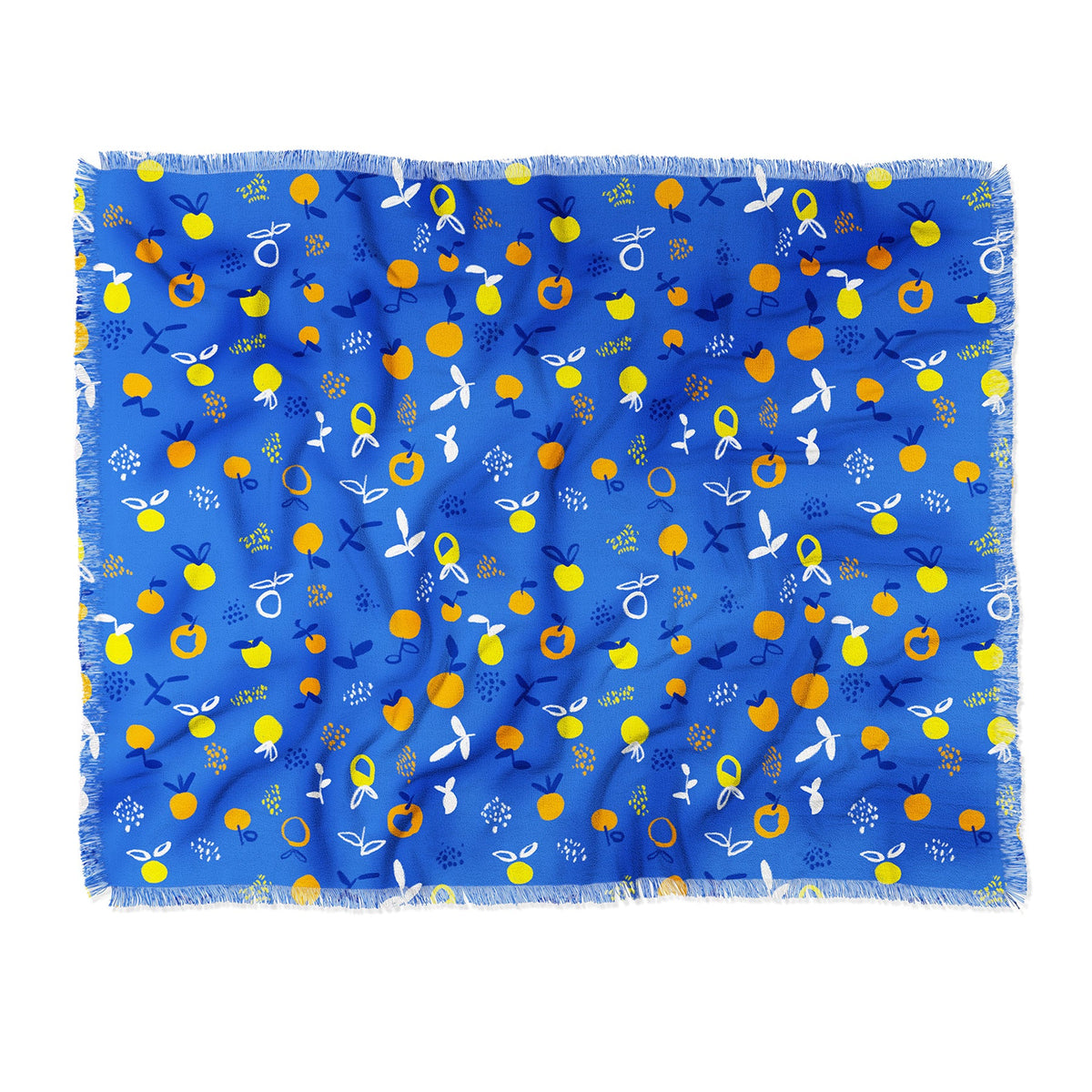 83 Oranges Always Summer In Good Company Throw Blanket