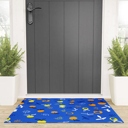 83 Oranges Always Summer In Good Company Welcome Mat