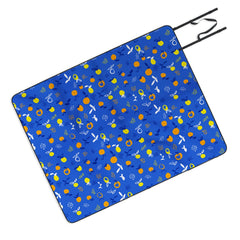 83 Oranges Always Summer In Good Company Outdoor Blanket