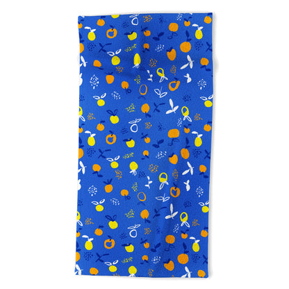 83 Oranges Always Summer In Good Company Beach Towel