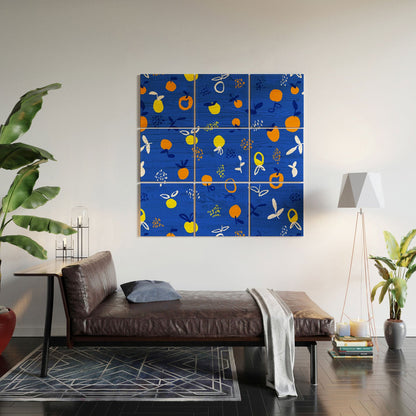 83 Oranges Always Summer In Good Company Wood Wall Mural