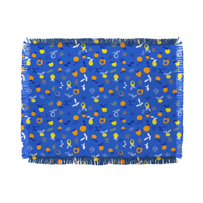 83 Oranges Always Summer In Good Company Throw Blanket