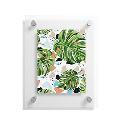 83 Oranges And I Find Missing Pieces Floating Acrylic Print