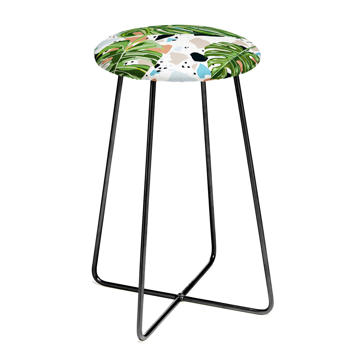 83 Oranges And I Find Missing Pieces Counter Stool