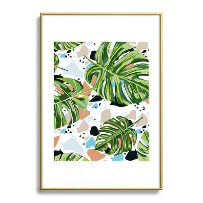 83 Oranges And I Find Missing Pieces Metal Framed Art Print