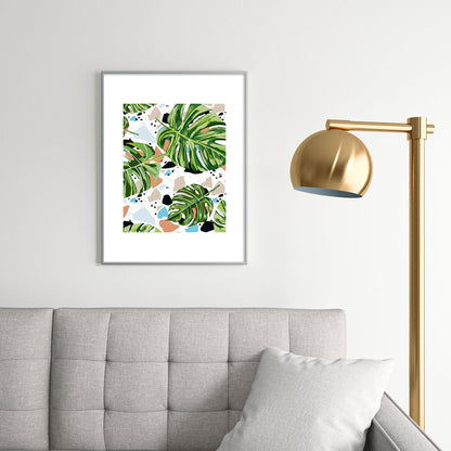 83 Oranges And I Find Missing Pieces Metal Framed Art Print
