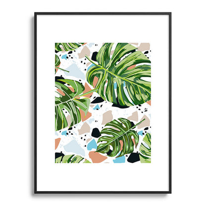 83 Oranges And I Find Missing Pieces Metal Framed Art Print