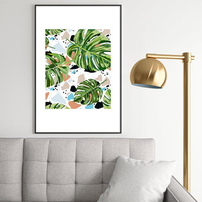 83 Oranges And I Find Missing Pieces Metal Framed Art Print