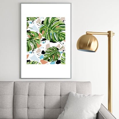 83 Oranges And I Find Missing Pieces Metal Framed Art Print