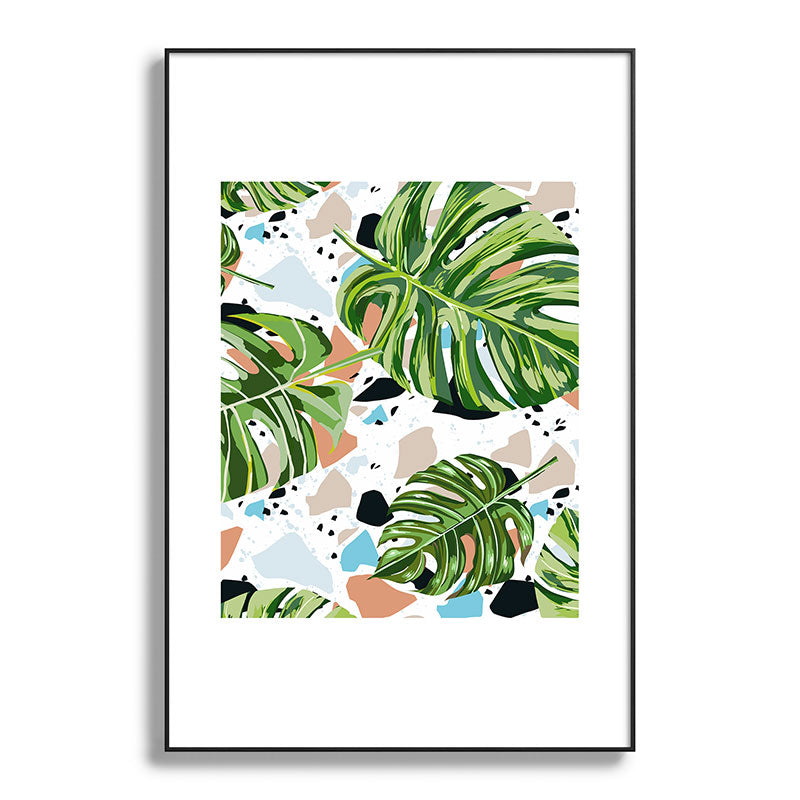 83 Oranges And I Find Missing Pieces Metal Framed Art Print