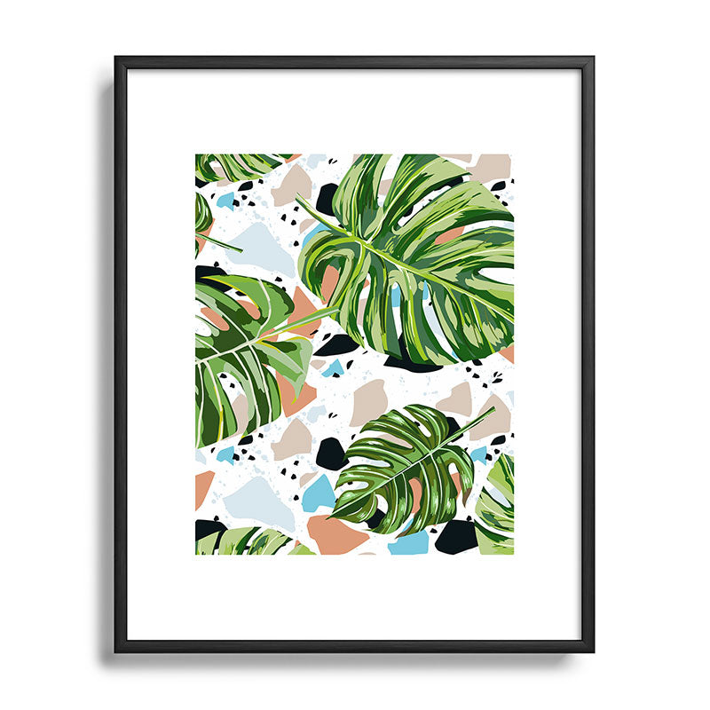 83 Oranges And I Find Missing Pieces Metal Framed Art Print