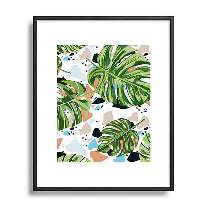 83 Oranges And I Find Missing Pieces Metal Framed Art Print