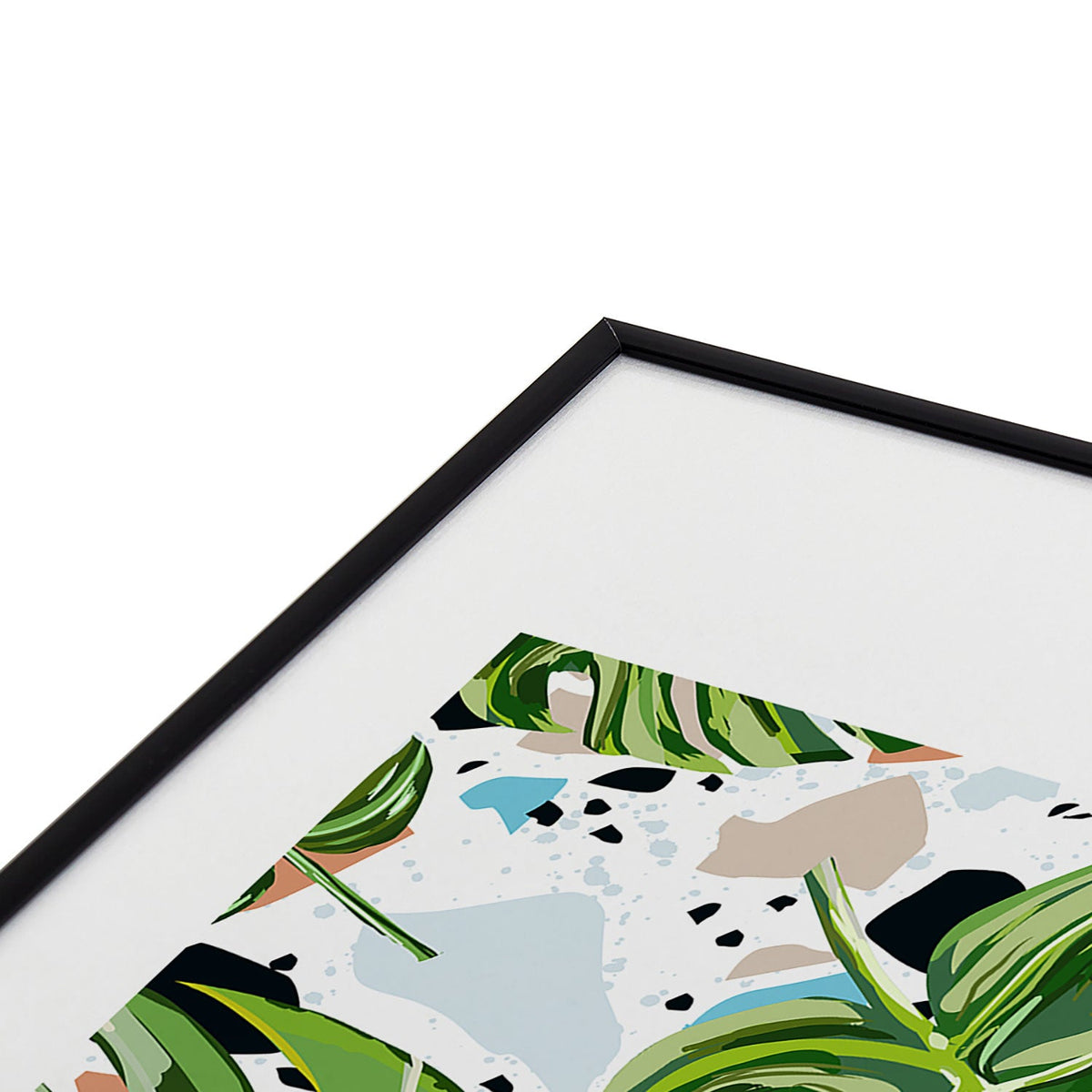 83 Oranges And I Find Missing Pieces Metal Framed Art Print