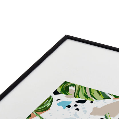 83 Oranges And I Find Missing Pieces Metal Framed Art Print