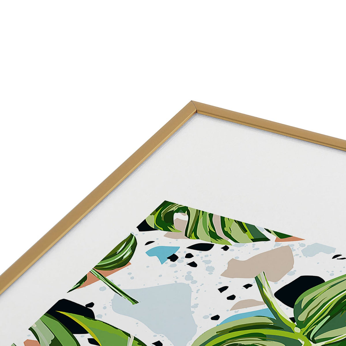 83 Oranges And I Find Missing Pieces Metal Framed Art Print