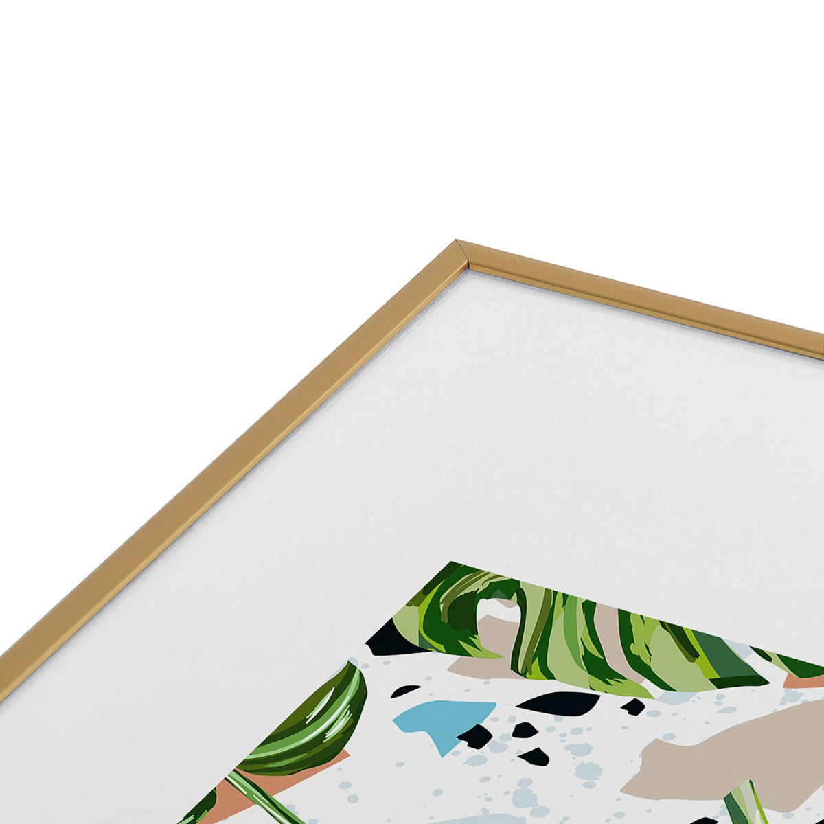 83 Oranges And I Find Missing Pieces Metal Framed Art Print