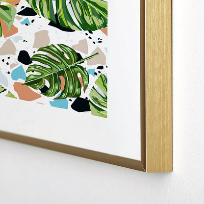 83 Oranges And I Find Missing Pieces Metal Framed Art Print