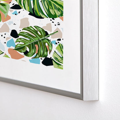 83 Oranges And I Find Missing Pieces Metal Framed Art Print