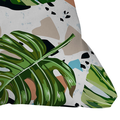 83 Oranges And I Find Missing Pieces Throw Pillow