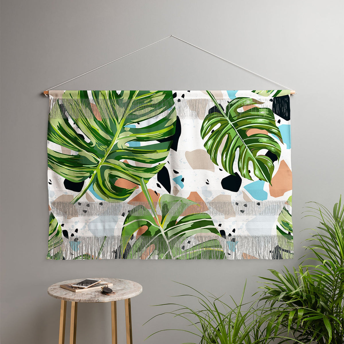 83 Oranges And I Find Missing Pieces Wall Hanging Landscape