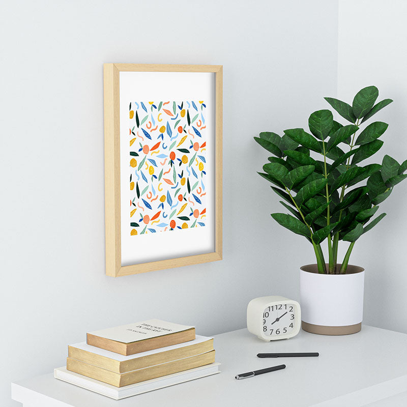 83 Oranges Art Is To Give Life A Shape Recessed Framing Rectangle