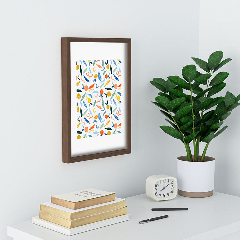 83 Oranges Art Is To Give Life A Shape Recessed Framing Rectangle