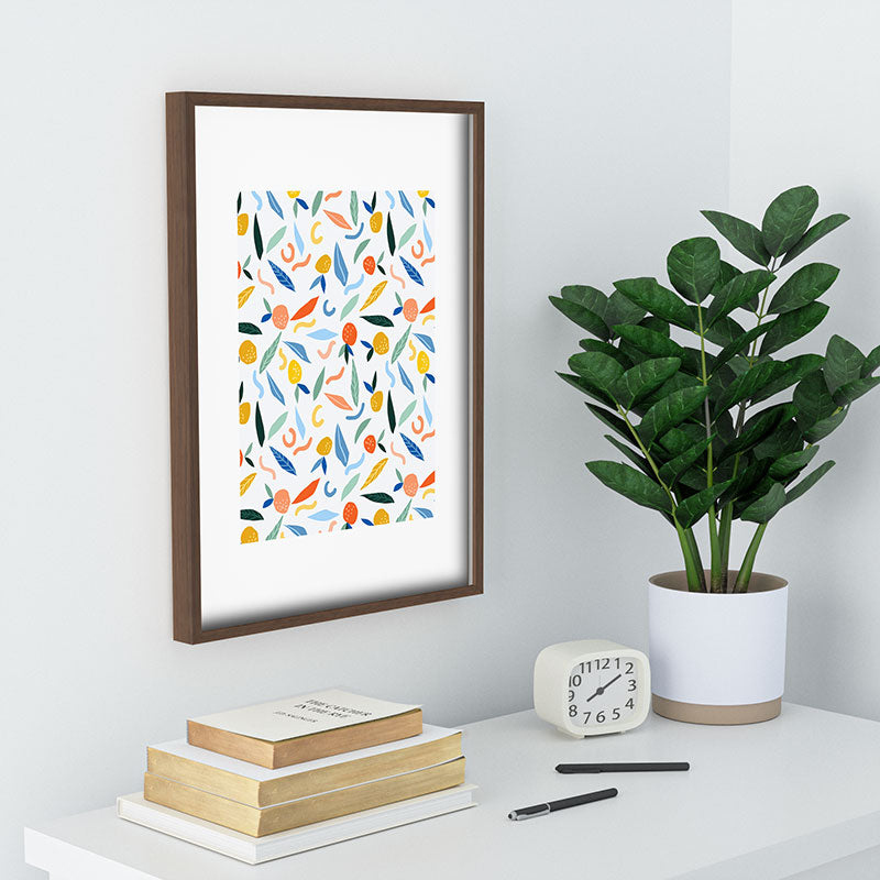83 Oranges Art Is To Give Life A Shape Recessed Framing Rectangle