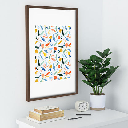 83 Oranges Art Is To Give Life A Shape Recessed Framing Rectangle