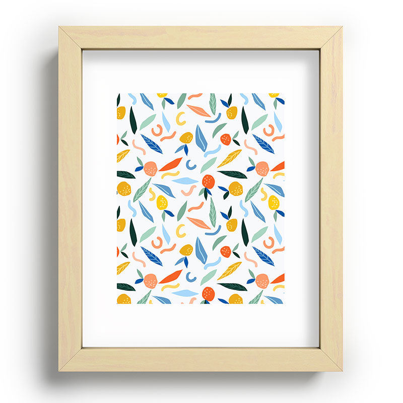 83 Oranges Art Is To Give Life A Shape Recessed Framing Rectangle