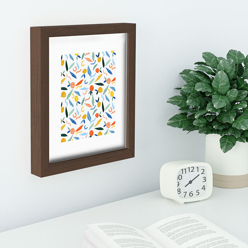 83 Oranges Art Is To Give Life A Shape Recessed Framing Rectangle