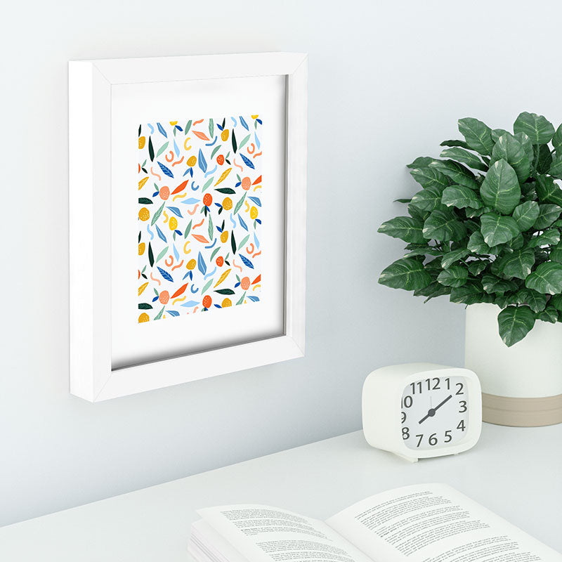 83 Oranges Art Is To Give Life A Shape Recessed Framing Rectangle