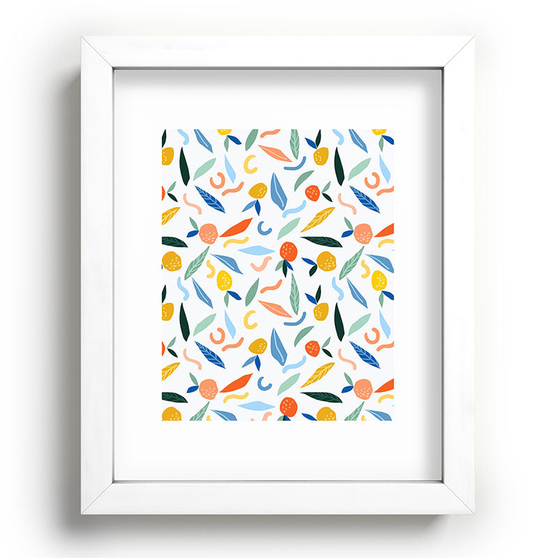 83 Oranges Art Is To Give Life A Shape Recessed Framing Rectangle