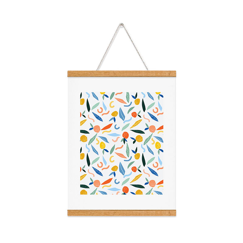83 Oranges Art Is To Give Life A Shape Art Print