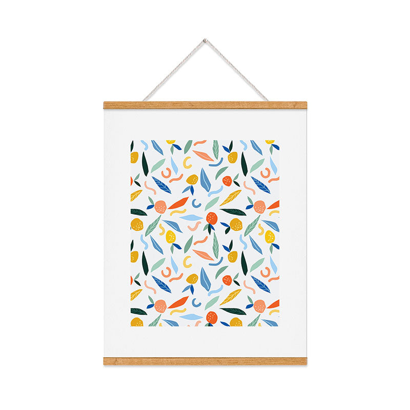83 Oranges Art Is To Give Life A Shape Art Print