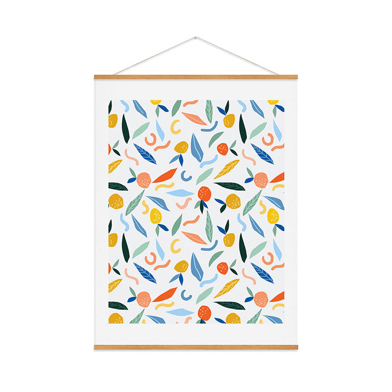 83 Oranges Art Is To Give Life A Shape Art Print