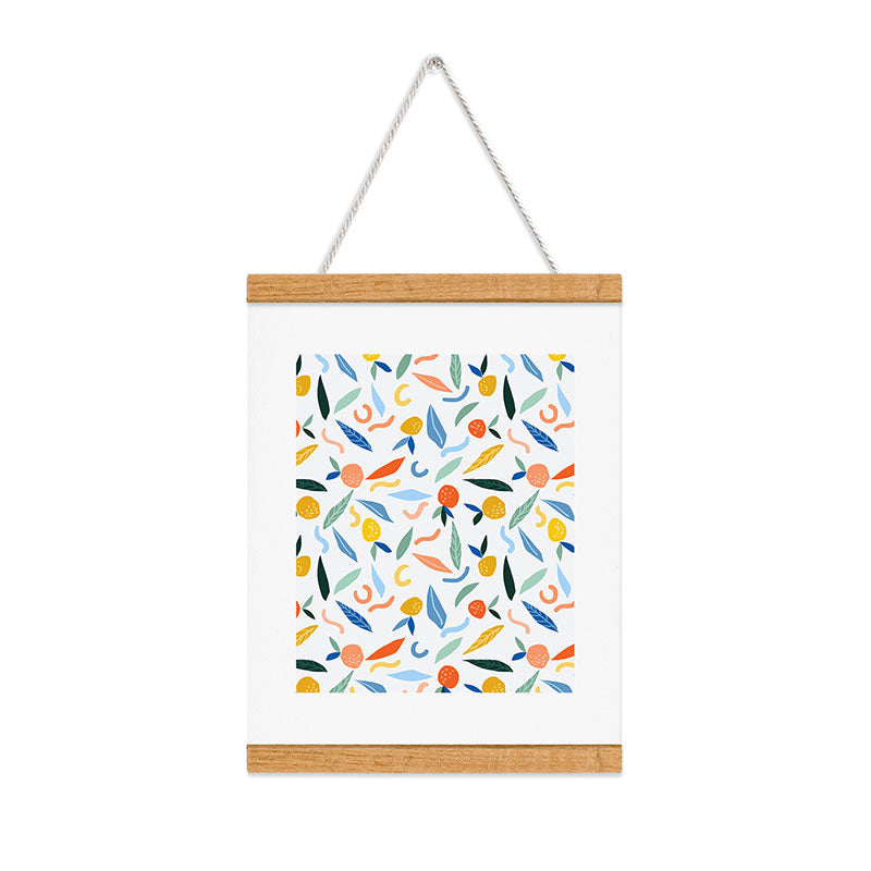 83 Oranges Art Is To Give Life A Shape Art Print