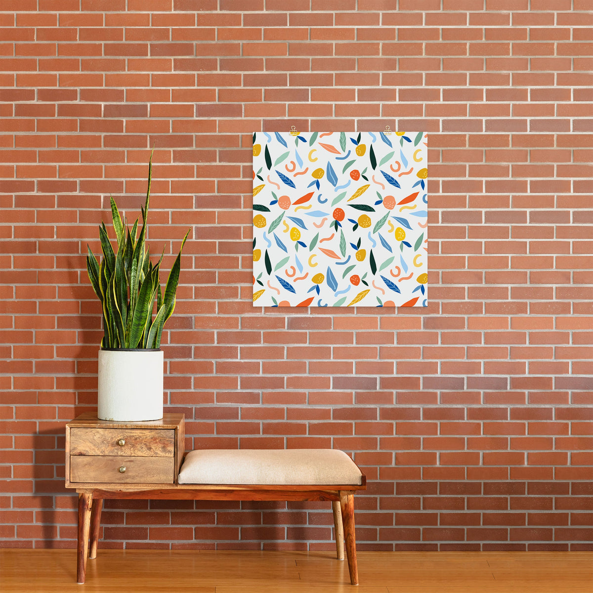 83 Oranges Art Is To Give Life A Shape Art Print