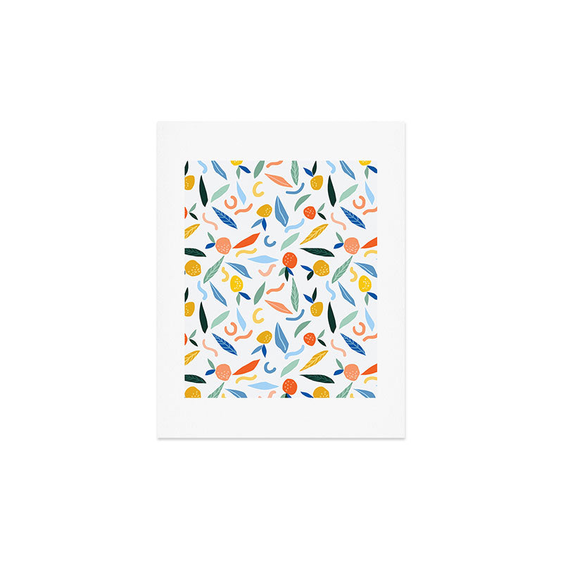 83 Oranges Art Is To Give Life A Shape Art Print