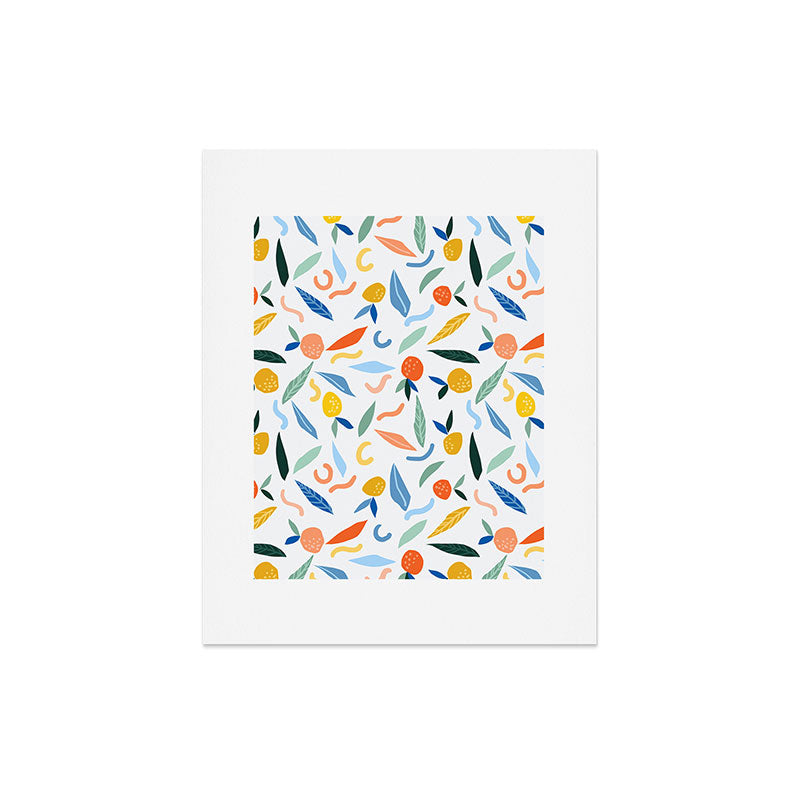 83 Oranges Art Is To Give Life A Shape Art Print